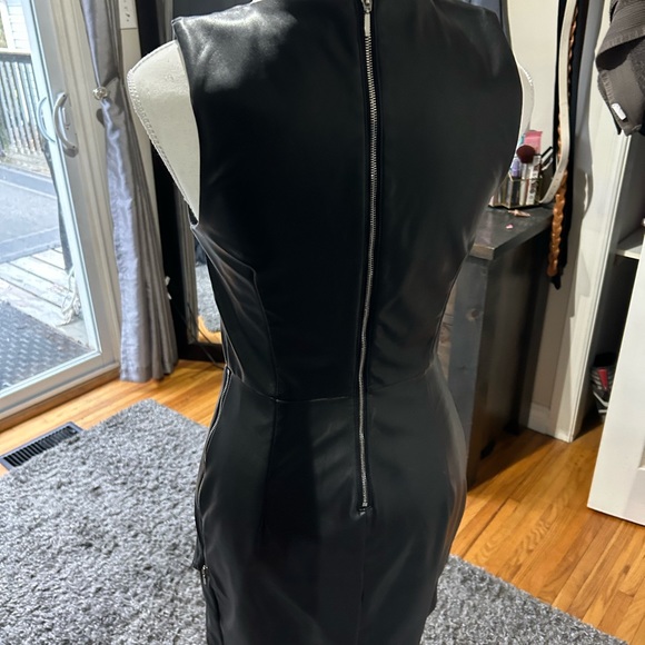 Faux Leather dress size small - Picture 3 of 3